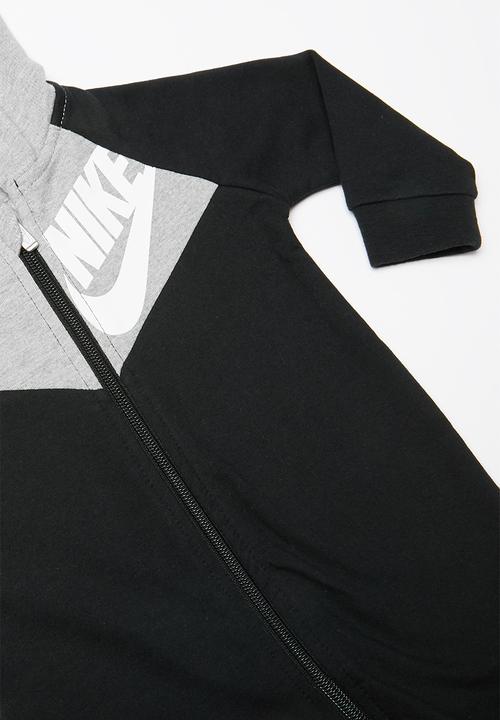 Nike - Chevron coverall - black & grey 