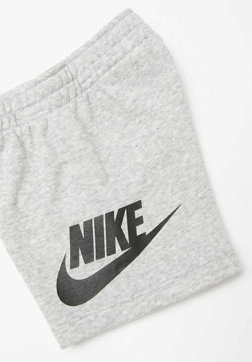 Nike - Short sleeve tee & short set - grey & black 