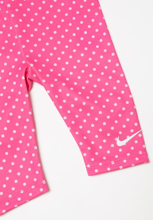 Nike - Tunic & capri set - grey & pink 