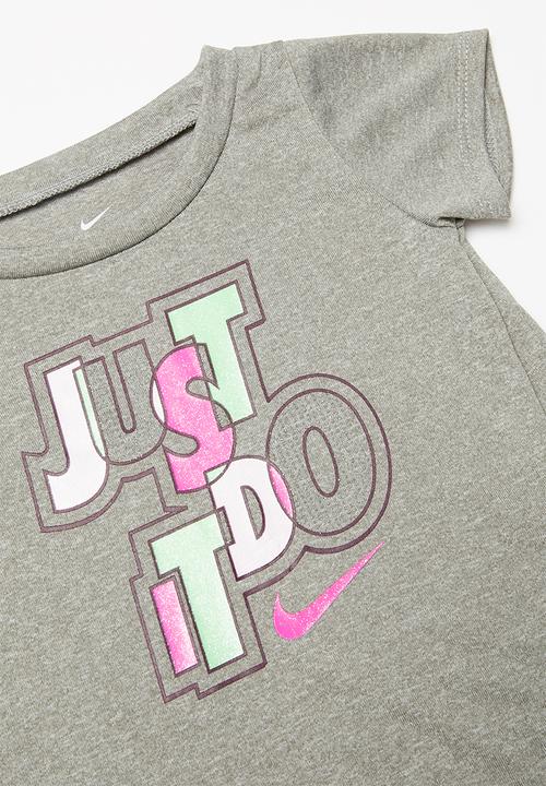 Nike - Tunic & capri set - grey & pink 