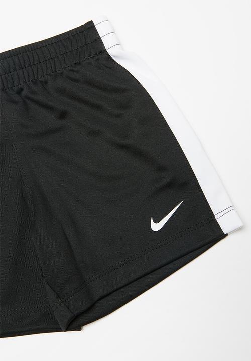 Nike - Short sleeve tee & short set - black & grey 