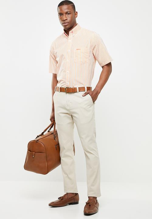 Pringle of Scotland - Viggo classic shirt - orange