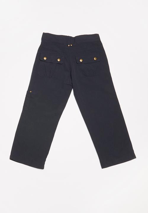 Pop Candy - Girls cargo pants - navy