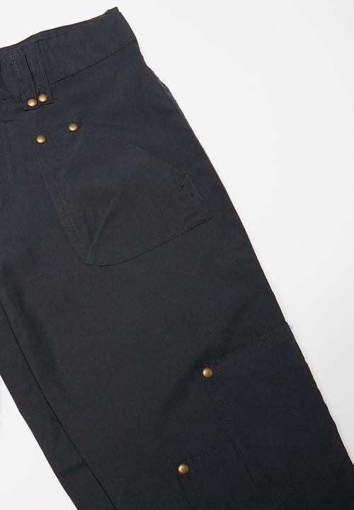 Pop Candy - Girls cargo pants - navy