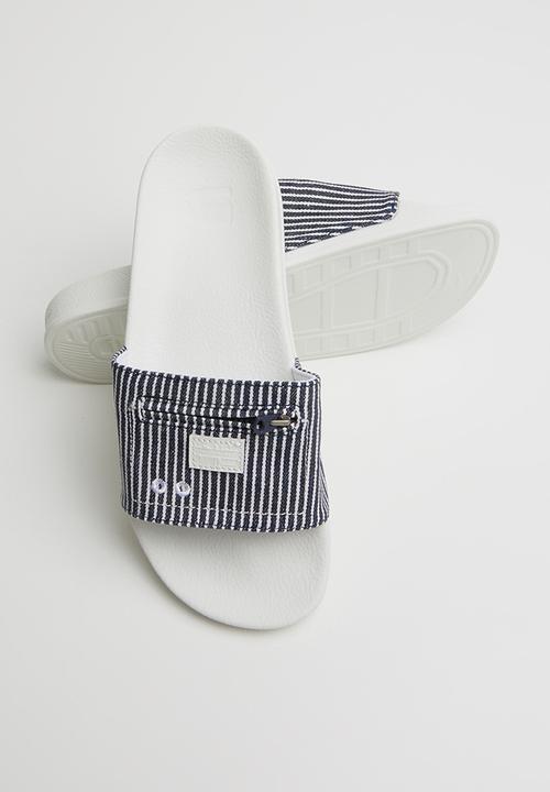 G-STAR - Zip cart slide ii women - navy & white