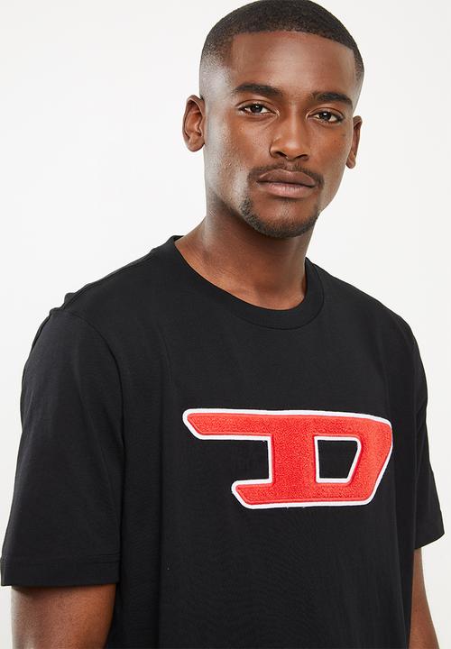 Diesel  - T-just-division-d maglietta - black