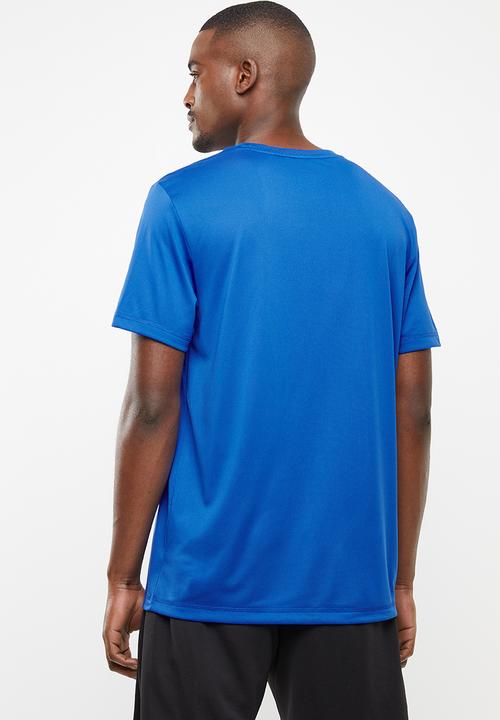 PUMA - Active big logo short sleeve tee - blue 