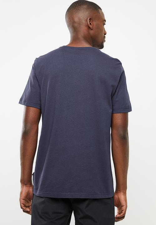PUMA - Essentials plus v-neck short sleeve tee - navy 
