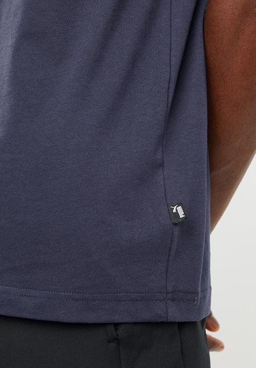 PUMA - Essentials plus v-neck short sleeve tee - navy 