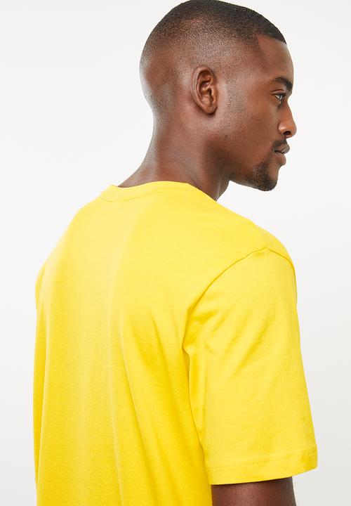 PUMA - Classics logo short sleeve tee - yellow 