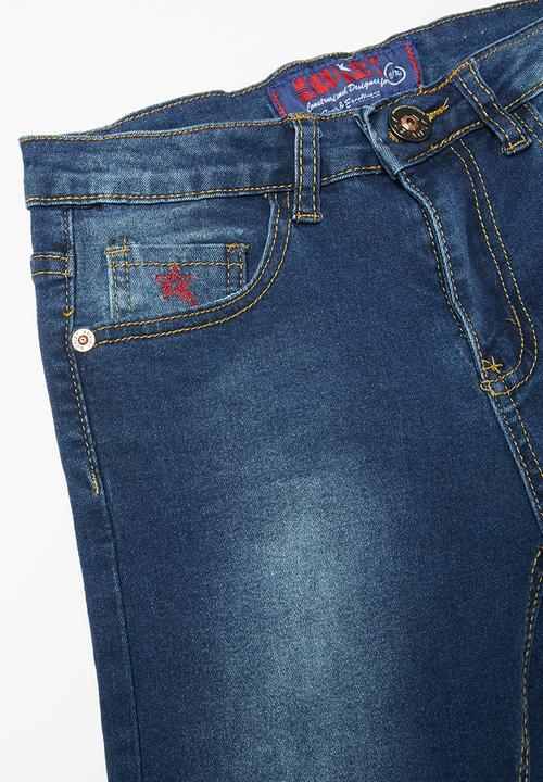SOVIET - Boys denim short - blue 