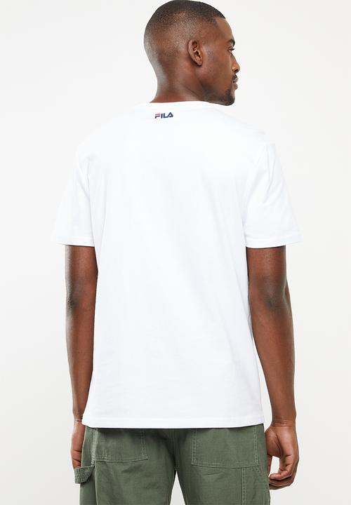FILA - Deckle crew neck tee - white