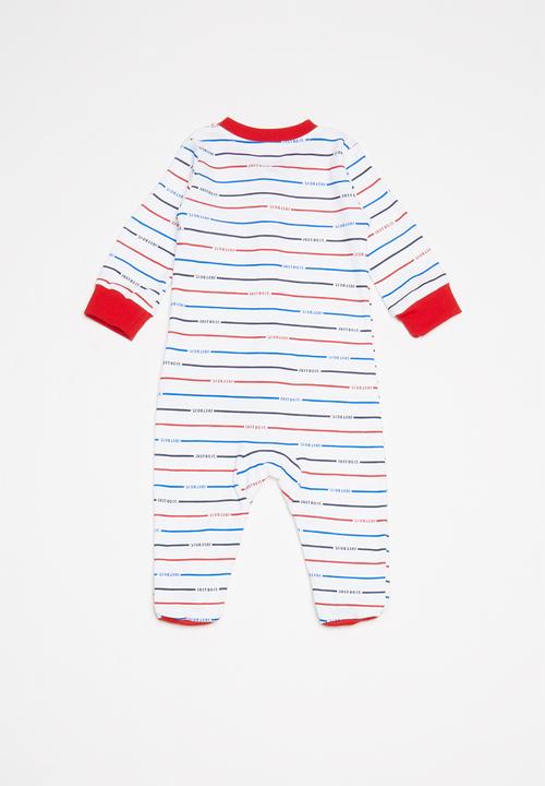 Nike - Stripe footed coverall - multi
