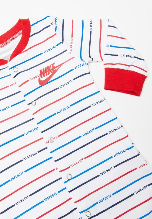 Nike - Stripe footed coverall - multi