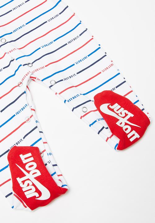 Nike - Stripe footed coverall - multi