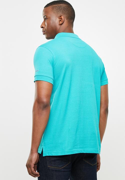 Pringle of Scotland - St Augustine styled golfer - blue