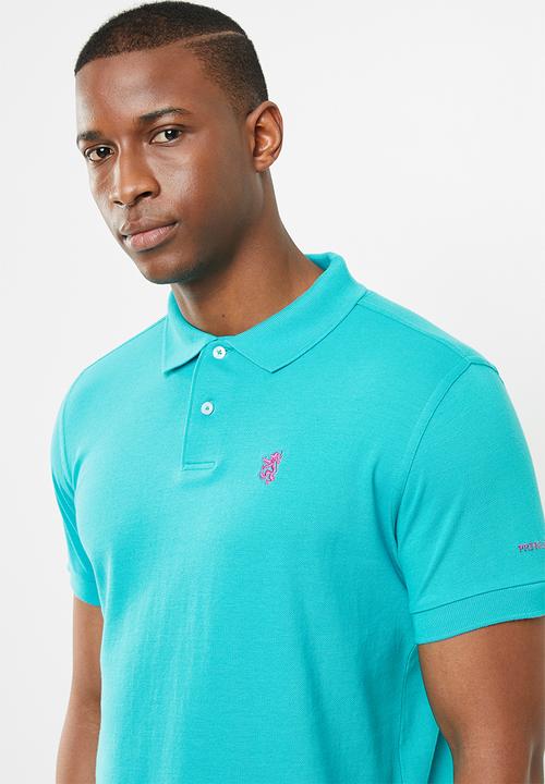 Pringle of Scotland - St Augustine styled golfer - blue