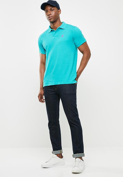 Pringle of Scotland - St Augustine styled golfer - blue