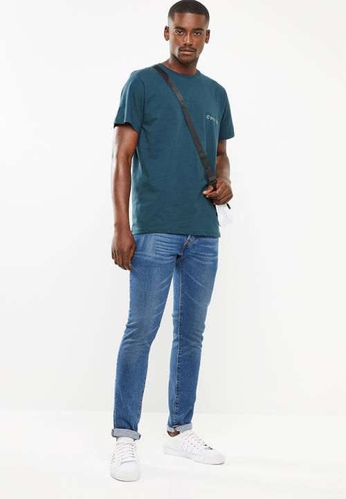 O'Neill - O'neill Jordy Smith badge short sleeve tee - navy