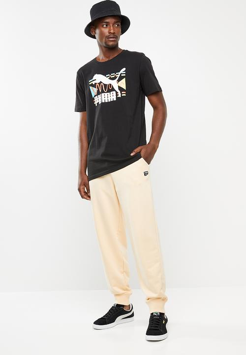 PUMA - Downtown sweat pants cuffed - neutral