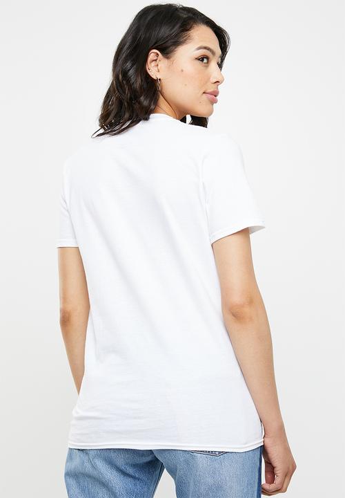 Missguided - Britney Spears graphic T-shirt - white