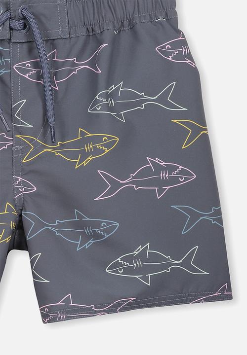 Cotton On - Bailey boardshort - grey 