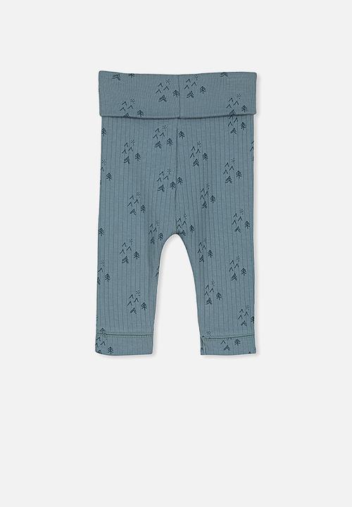 Cotton On - Newborn legging - blue 