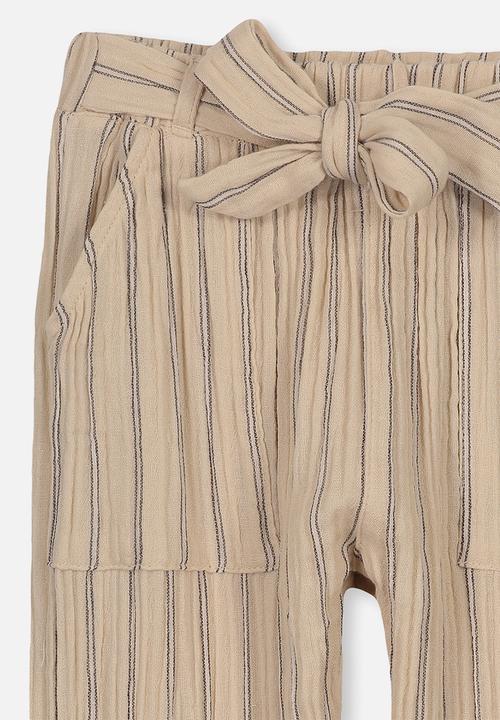 Cotton On - Felicia pant - beige & black 