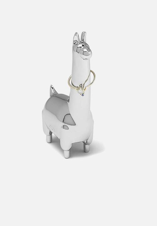 Umbra - Zoola llama ring holder - silver