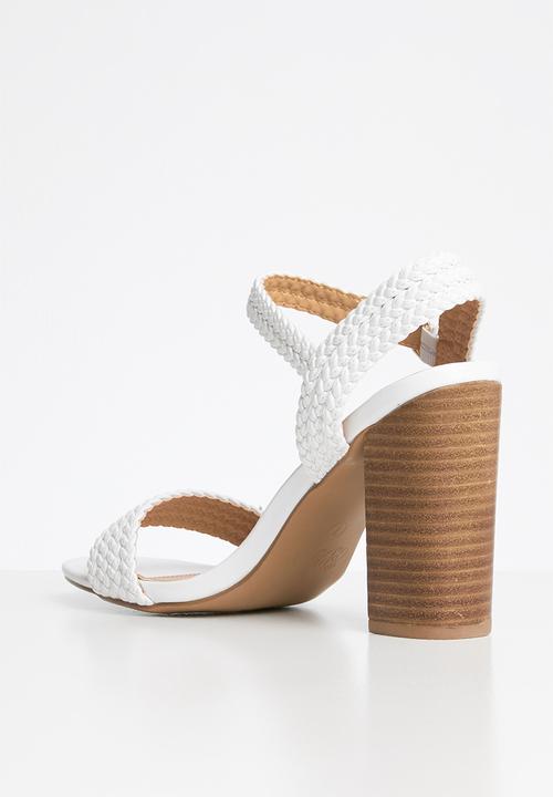 Miss Black - Torcello heel - white