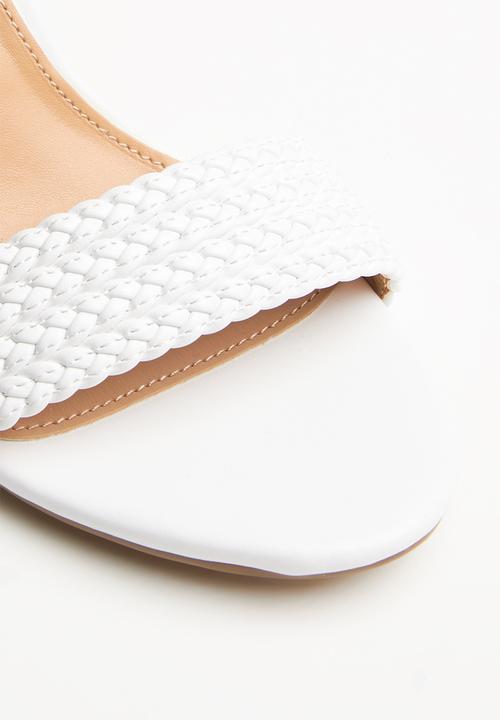 Miss Black - Torcello heel - white
