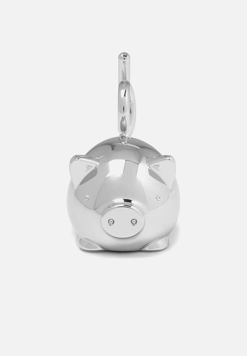 Umbra - Squiggy pig ring holder - silver
