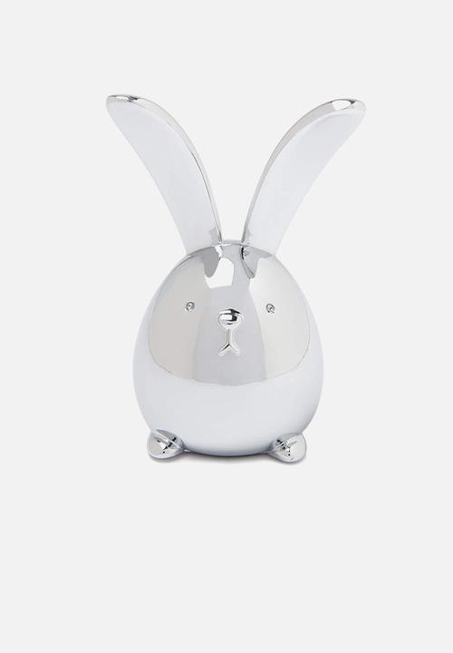 Umbra - Squiggy rabbit ring holder - silver