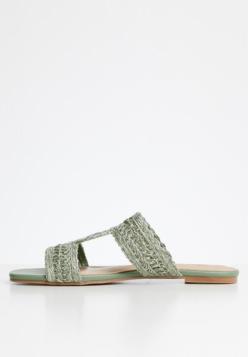 Miss Black - Olwethu sandal - green 
