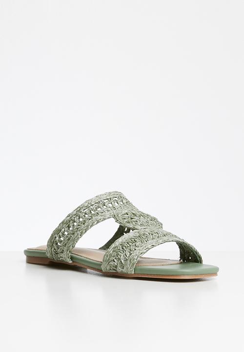 Miss Black - Olwethu sandal - green 