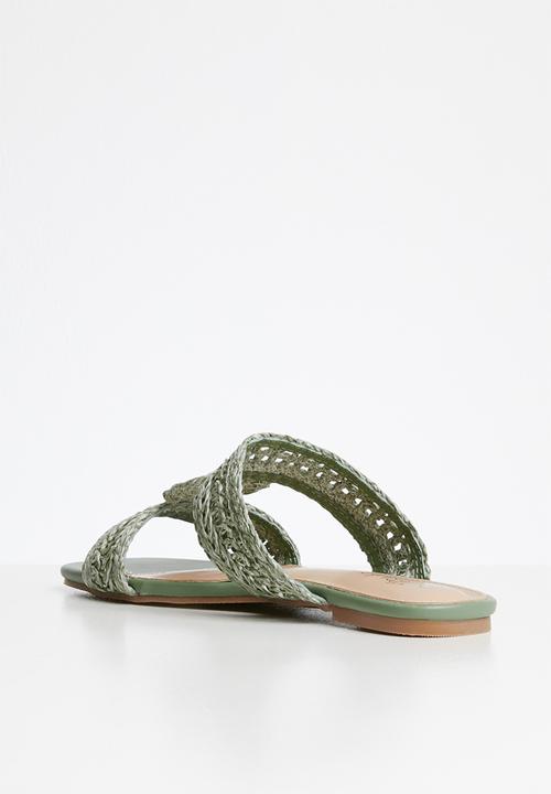 Miss Black - Olwethu sandal - green 