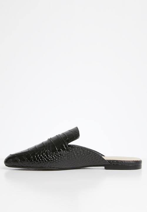ALDO - Delilmad leather mule - black multi