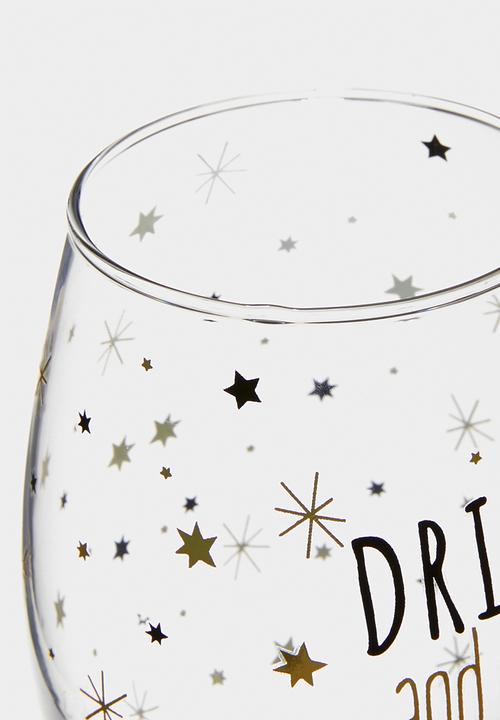 Sixth Floor - Delight glass set of 3 - gold