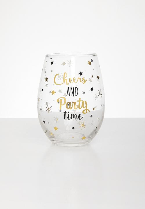 Sixth Floor - Delight glass set of 3 - gold