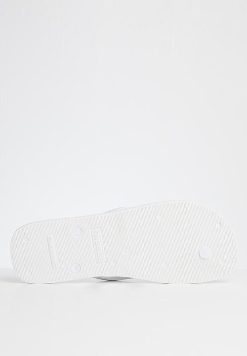 Diesel  - Brian flip flops - white