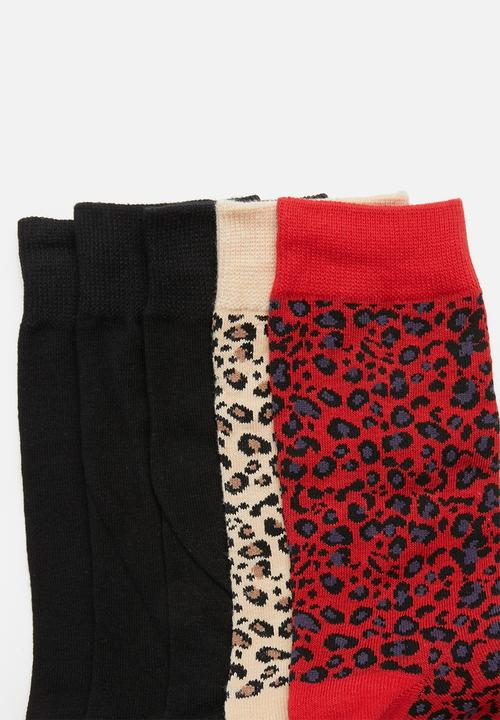 Brave Soul - Skins socks 5pk - multi