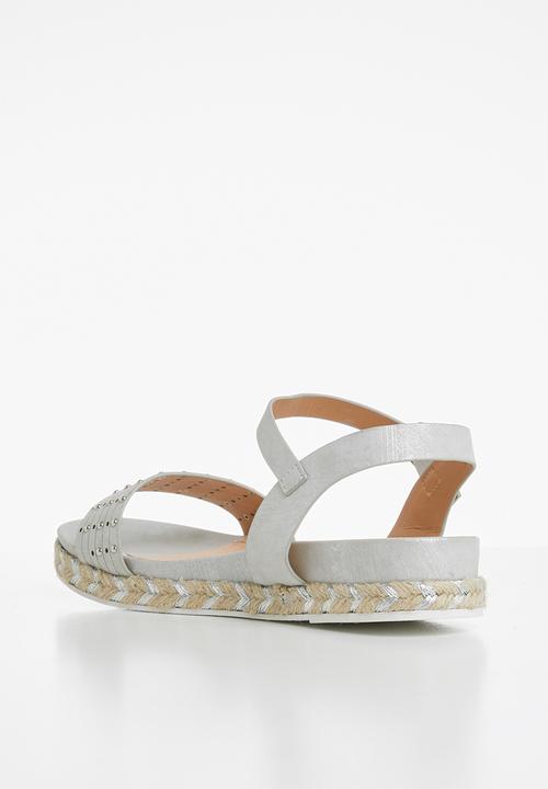Butterfly Feet - Europa sandal - silver