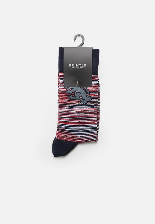 Pringle of Scotland - Tren socks - navy
