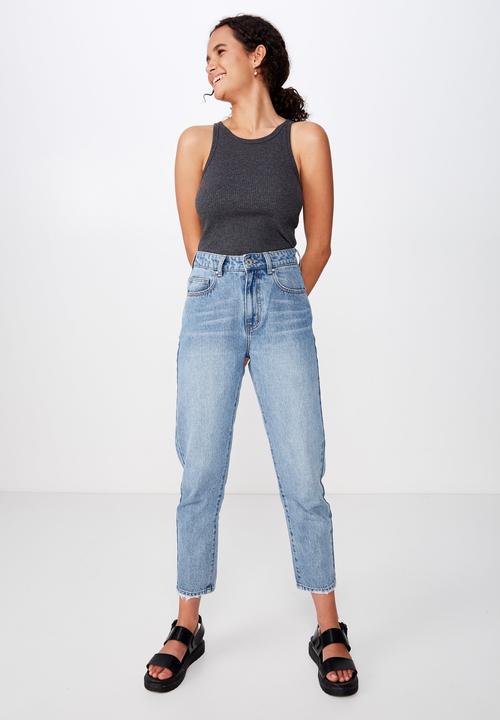 Cotton On - The turn back tank - grey
