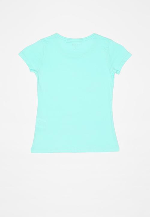 GUESS - Teens short sleeve love guess tee - blue