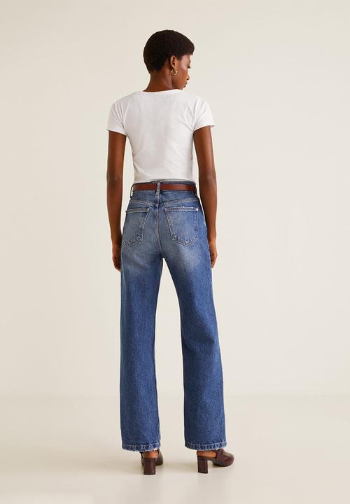 MANGO - Essential short sleeve tee - white