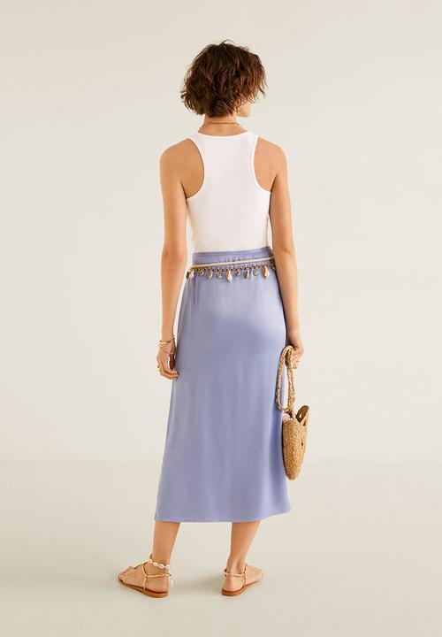 MANGO - Essential tank top - white