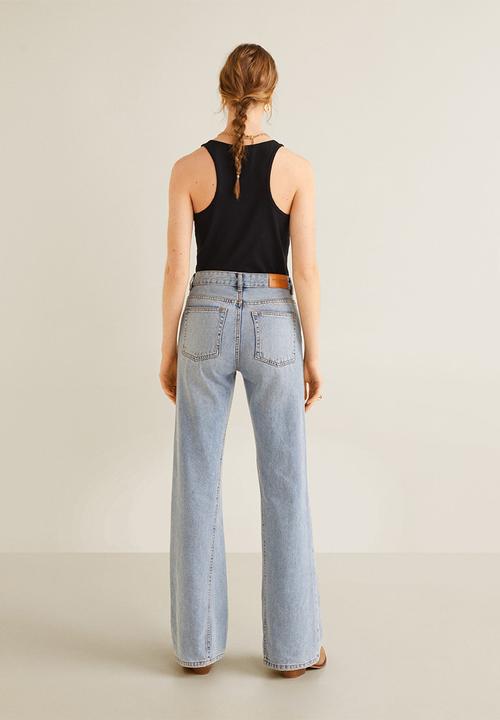 MANGO - Essential tank top - black