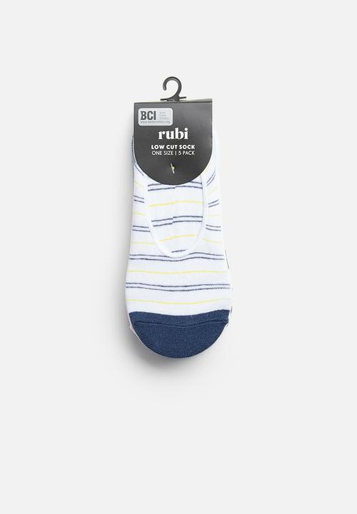 Cotton On - 5pk ankle sock - multi
