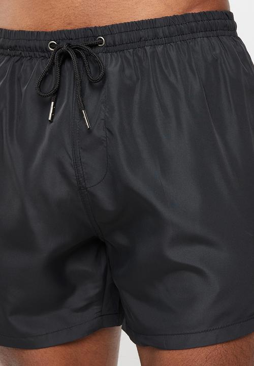 Brave Soul - Brink basic swim shorts - black